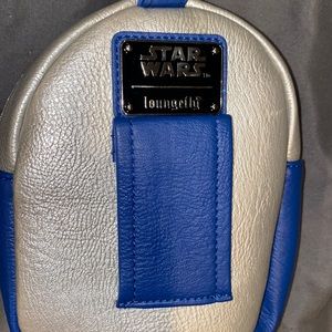 Cute wristlet style Star Wars R2 D2 bag from Disney parks Loungefly